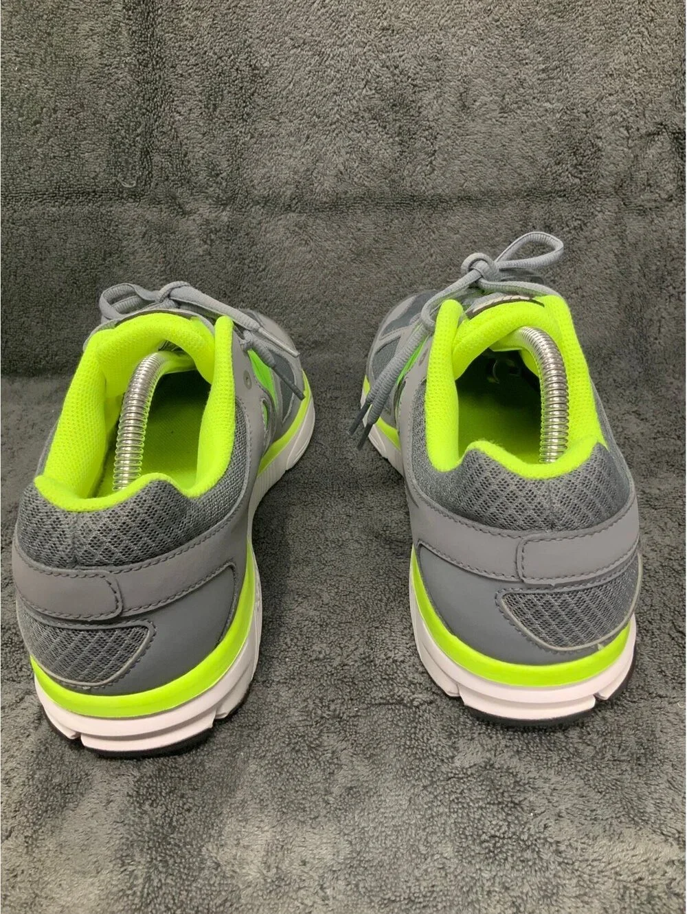 Nike Air Icarus Flywire Gray Green Running Shoes 527203-003 Men Size 10.5